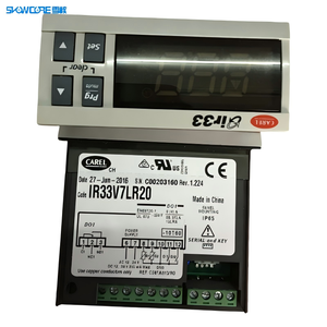 Contrôleur de température CAREL Série <span class=keywords><strong>IR33</strong></span> (IR32V0H000/IR33V7HR20) Matériau plastique pour système HVAC - Product Image 1