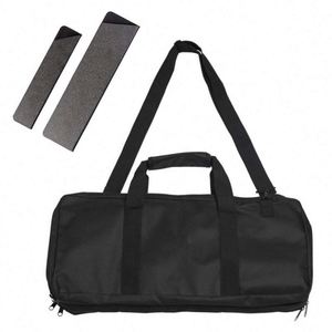 Sac de transport de cuisine haut de gamme BSCI Factory Bag, 2 compartiments, pour ustensiles de cuisine durables, 20 noirs, 3 fermetures éclair, pour clubs de golf - Product Image 2