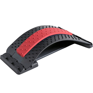 Magnetotherapy Adjustable <b>Back</b> Massager Stretcher Waist Neck Fitness Lumbar Cervical Spine Support Pain Relief - Product Image 3