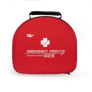 Trousse de premiers secours robuste à coque dure, grande capacité, sac médical de camping, boîte d'urgence pour voiture, utilisation domestique et extérieure, personnalisable - Product Image 1