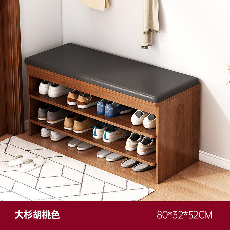 สีวอลนัท80ซม. + เบาะหนังสีดำ