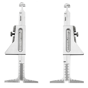 مقياس لحام من الفولاذ المقاوم للصدأ عالي الدقة، دقة 0.5، مسطرة اختبار اللحام، أداة فحص اللحام 32 مم متري 37-1/<span class=keywords><strong>2</strong></span> بوصة - Product Image 2