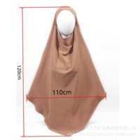 Nouveau modèle Moyen-Orient Dubaï Long Malay Robe foulard chaud islamique musulman femmes Hijab