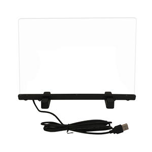 Offre Spéciale 3D LED Edge Lit Sign Lamp Blanc Acrylique 3D Illusion Lampe pour Magasin Publicité pour Hôtels En Gros Dropship - Product Image 3