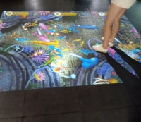 Système de projection interactive tout-en-un pour sols avec 100 effets gratuits