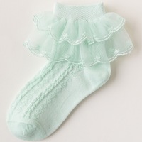 Offre Spéciale blanc rose bébé fille chaussettes nouveau dessin animé enfants blanc filles chaussettes en gros blanc chaussettes école coton pour bébé