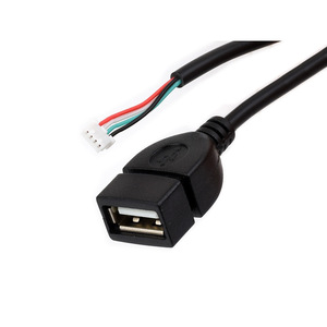 MX1.25 Cable de 4 pines a USB para Luckfox Lyra, Puerto hembra USB tipo A, aprox. 30cm de longitud total que permite la transmisión de señal - Product Image 3
