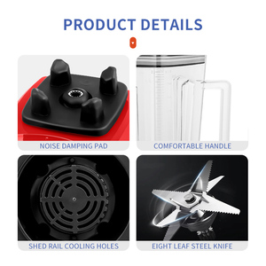 <span class=keywords><strong>Mixeur</strong></span> Commercial en Plastique 4800W, Vente Directe Usine, Wonderchef, Polyvalent, Vitesse Variable, Électrique, pour Usage Domestique et Hôtelier - Product Image 2