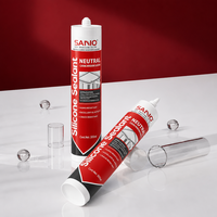 SANVO TB798 Sealant Silikon Netral 300ml Tahan Cuaca Daya Rekat Tinggi Konstruksi Penyegelan Jendela Pintu Grosir OEM