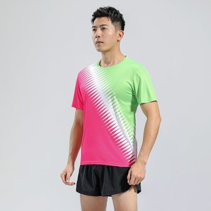 Camiseta Deportiva de Verano 2025 para Hombre, Corte Ajustado, Secado Rápido y Transpirable para Entrenamiento en Gimnasio y Maratón - Product Image 2