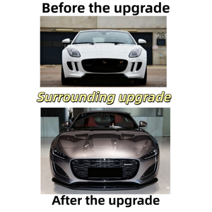 Kit carrozzeria ABS di alta qualità per 13-19 giaguaro tipo F, aggiornamento modello da vecchio a nuovo, vestibilità personalizzata <span class=keywords><strong>e</strong></span> sostituzione esterna durevole - Product Image 2