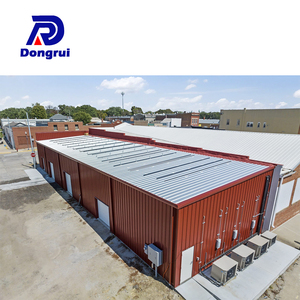 Magazzino prefabbricato isolato della struttura d'acciaio prefabbricata veloce installata dell'officina - Product Image 2