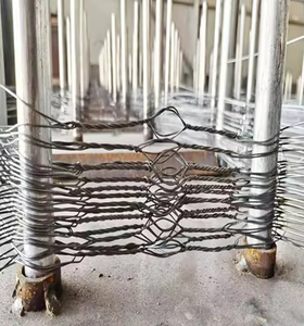 Enchevêtrement d'obstacle à faible visibilité discret Enroulement de voie de réservoir non explosif Filet de fil métallique Cintrage Service de traitement de soudage - Product Image 3