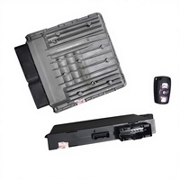 Unité de commande moteur d'occasion, ordinateur antivol CAS3, kit d'allumage, kit de démarrage pour BMW Série 3 E90 325 330 N52 V80 OE 7594941