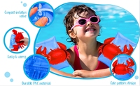 Flotteurs de piscine d'été pour enfants Flotteurs de piscine pour bébés Fournitures de tube de bain Bouées gonflables Brassards de natation Jouets de piscine