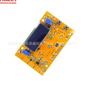 Módulo Reductor de Voltaje Ajustable de Alta Potencia CC de Shenzhen Hongwei Microelectronics, 10A, Pantalla LCD, Fuente de Alimentación de Corriente y Voltaje Constante - Product Image 1