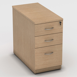 Hiện đại ba ngăn kéo di chuyển bệ credenza nhà máy bằng gỗ Bảng điều khiển văn phòng Tủ hồ sơ với khóa cho hội thảo hoặc phòng ngủ - Product Image 4