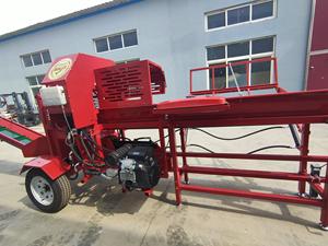 Machines forestières processeur de <span class=keywords><strong>bois</strong></span> hydraulique fendeuse de bûches 35 tonnes coupe et fendeuse hydraulique centrale - Product Image 6