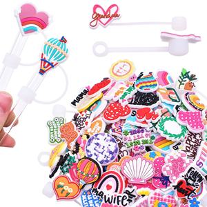 จุกปิดหลอดซิลิโคนขนาด 10 มม. แบบใช้ซ้ำได้ ขายดี ตกแต่งปาร์ตี้ ป้องกันฝุ่น พร้อมจุกปิดหลอด อุปกรณ์เสริมสำหรับบาร์ - Product Image 5