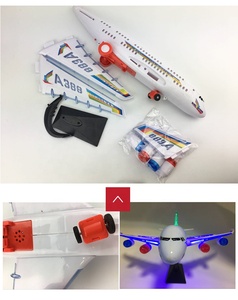 <span class=keywords><strong>Aerei</strong></span> <span class=keywords><strong>giocattolo</strong></span> interessanti a batteria per bambini musicali con luce - Product Image 2