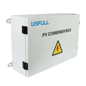 USFULL kotak Combiner PV Solar 2 - 24 cara, DC 1000V 1500V kualitas tinggi 6 dalam 1 untuk sistem penyimpanan energi