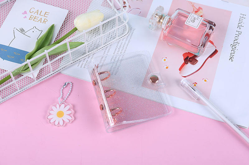 Oro rosa + cubierta de brillo claro