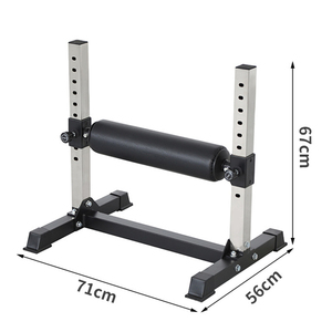 Soporte de Sentadillas Bulgaria para Entrenamiento de <span class=keywords><strong>Pierna</strong></span> Individual, Soporte de Sentadillas de <span class=keywords><strong>Pierna</strong></span> Dividida, Equipo de Entrenamiento de Equilibrio y Estiramiento de Piernas para Uso Doméstico - Product Image 2