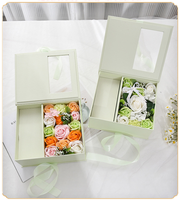 Nouvelles boîtes cadeaux personnalisées recyclables pour sacs de courses, en carton ondulé avec finition UV et dorure à chaud, idéales pour mariages, boîtes gaufrées en promotion