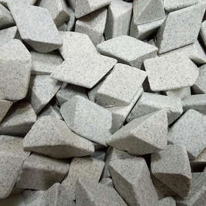 Outil de polissage et de débavurage en corindon brun pierre, grain abrasif moyen pour métal, triangle oblique 17x17 - Product Image 6