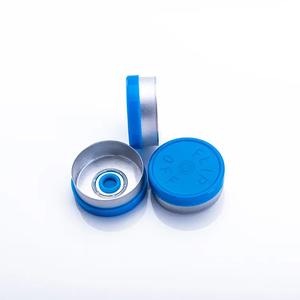 Vial de Vidrio Borosilicato Ámbar Transparente Estéril con Tapón de Goma y Tapa Personalizada para Envasado de Polvo de Péptidos - Product Image 3