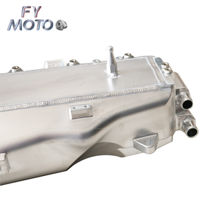 Réservoirs d'extrémité à billettes CNC Gen 1 B58 Collecteur d'admission de refroidisseur d'air de charge pour <span class=keywords><strong>BMW</strong></span> F22 M240I F30 340I 440I 16-19 avec noyau et accessoires - Product Image 6