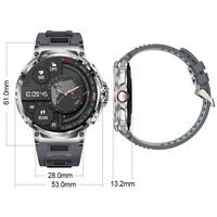 Reloj Inteligente V69 para Hombre con Pantalla Grande de 1.85'', Llamadas Bluetooth, Notificaciones, Recordatorios, Reloj Inteligente Premium para Hombre, Novedad 2024
