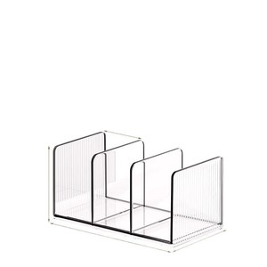Kitchen Storage Rack Tiered Organizer For Food Wrap Bags Desktop Organization Thickened Metal Frame 4 Layers - Product Image 4