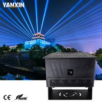 Projecteur laser d'animation RGB extérieur haute luminosité 40W IP65 avec contrôle DMX pour les spectacles en plein air et en boîte de nuit, CRI 90 élevé