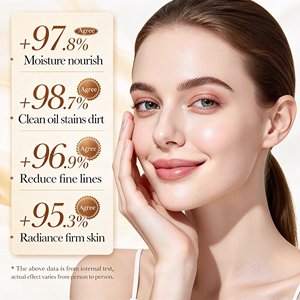 ชุดของขวัญบำรุงผิวหน้า 6 ชิ้น คอลลาเจนทองคำ 24K แบรนด์ OEM สำหรับผิวแห้งหยาบกร้าน ช่วยบำรุงและเติมความชุ่มชื้น  ขายส่ง - Product Image 4