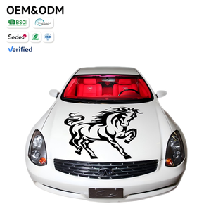 2 Emblemi Auto In Metallo Con Renne – Colore Fucile, Decorazione 3D Con Adesivo - 2