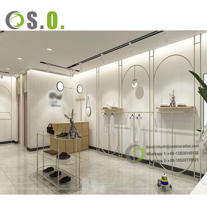 ร้านขายเสื้อผ้าเด็กน่ารัก ภายในร้าน ขายปลีก ร้านขายเสื้อผ้าเด็ก เฟอร์นิเจอร์ ร้านเสื้อผ้าเด็ก ชั้นวางเสื้อผ้าแสดง - Product Image 3