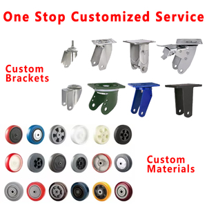 Sofort lieferbar, keine Mindestbestellmenge: Moderne Möbelrollen mit Bremse für Hotelsofas und Bürostühle – Drehbare Rollen - Product Image 3