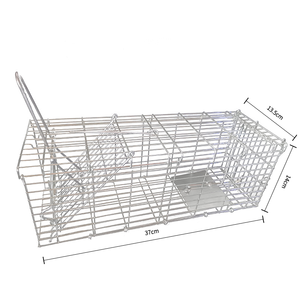 Trampa Profesional Extra Grande para Ratas, <span class=keywords><strong>Jaula</strong></span> de 42x18x20cm - Reutilizable, Captura Ratones, Ratazanas, Ardillas - Uso Comercial y Doméstico - Product Image 2