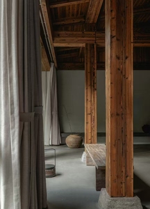 Casa de huéspedes/Resort rural moderna Vigas de madera e <span class=keywords><strong>interiores</strong></span> rústicos de vidrio grande <span class=keywords><strong>Casas</strong></span> de madera simples naturales - Product Image 5