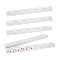 Support de rangement magnétique en bois massif de luxe pour cartes de mahjong, échecs et dominos
