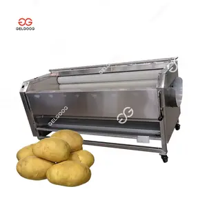 Patates temizleyici ve soyma için Gelgoog 200KG/H yıkama makinesi