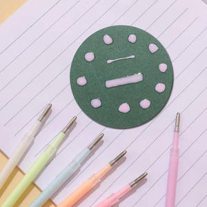 Stylo marqueur adhésif de couleur le plus récent pour les enfants d'âge scolaire, bricolage, scrapbooking, journal, peinture - Product Image 4