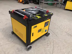 Electric Power Bar 220V Upto 32Mm Iron Bar Electric Rebar Bending Machine