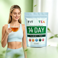 Thé Herbal Détoxifiant Naturel Minceur, Sachets de Thé Brûle-Graisse Ventre Plat 14 Jours OEM ODM