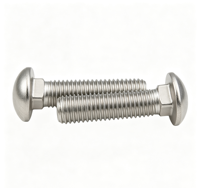 Vis de charpentier en acier inoxydable 304 à tête ronde et col carré pour quincaillerie extérieure et clôtures en bois – Approvisionnement direct usine