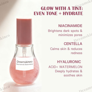 Cosmético Natural Reciserum Sandía <span class=keywords><strong>Tonico</strong></span> Cher Dewy Teint Marron Botella Glowpe Niacinamida Personalizar OEM ODM Organic Glow - Product Image 4