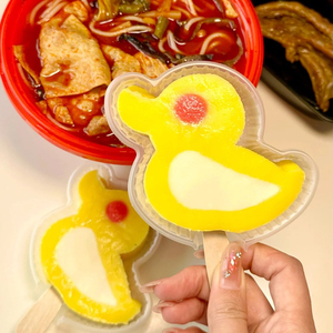 Tianbing ít màu vàng vịt kem sô cô la & trái cây có hương vị đồ ăn nhẹ đông lạnh 75 gam/túi 30 chiếc sẵn sàng để ăn 12 tháng thời hạn sử dụng - Product Image 3