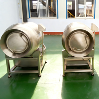 Tumbler à vide industriel en acier inoxydable 304 pour la marinade et la maturation de la viande (bœuf, porc, poulet) – Commercial et automatique