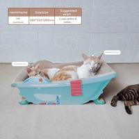 Chat grattoir salon Vertical Horizontal carton chats maison griffoir 51*35*20CM baignoire en forme de canapé